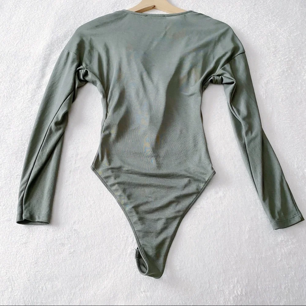 Zara Cowl Neck Bodysuit - Picture 8 of 12